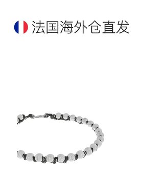 自营欧洲直邮Balenciaga巴黎世家 Malibu女士银色黄铜马里布球短