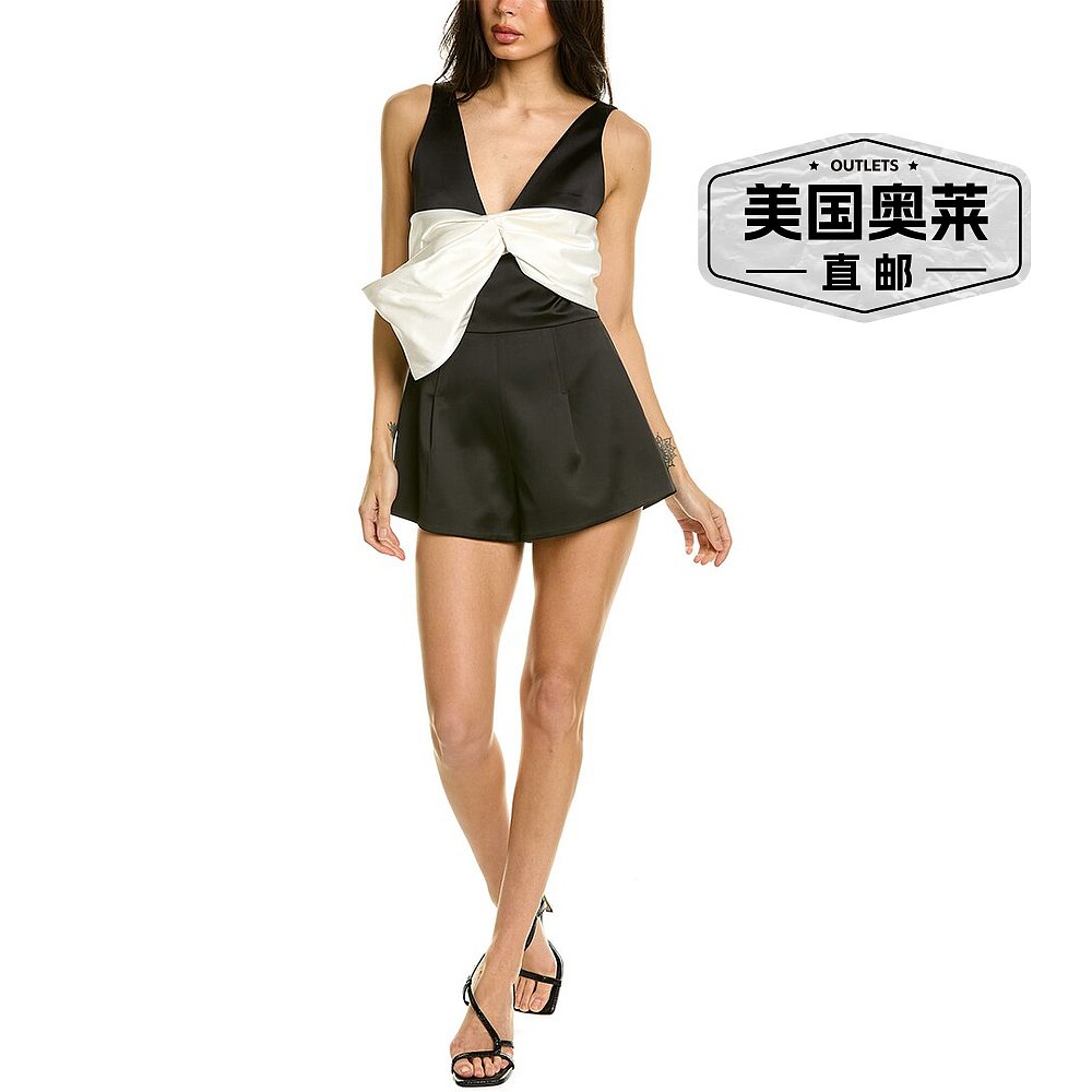 ALEXIS Gian Romper- black【美国奥莱】直发-图0