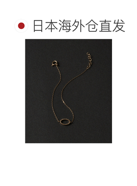 1h可退 日本直邮Lilas 女装 椭圆形钻石手链 K10黄金 25112202139
