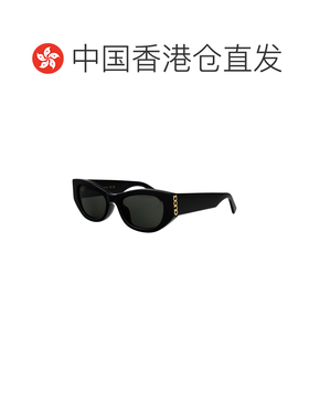 1h可退 香港直邮GUCCI 女士眼镜 GG2044SA001 SS2026 黑色 几何太