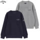 ຍີ່ປຸ່ນໂດຍກົງ Callaway Links knitted crew neck sweater C26118100 ແຂນຍາວຜູ້ຊາຍກ໊ອຟ