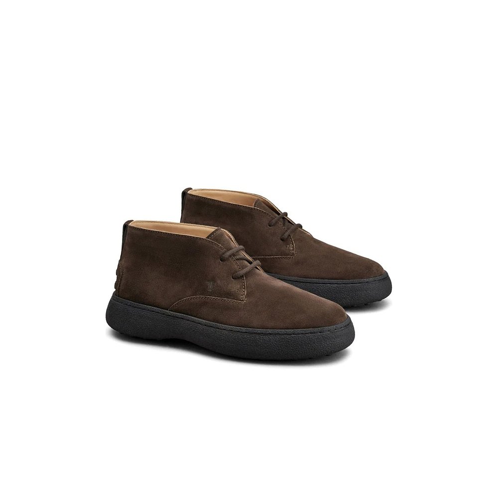 香港直邮Tod's 绒面沙漠靴 XXM06L0GK40RE0男鞋 - 图0