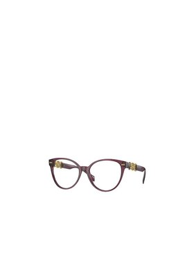 VERSACE 女士眼镜 VE33345220 SS2023 灰色 徽标平光镜范思哲