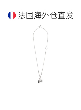 自营1h可退 欧洲直邮LOEWE/罗意威 女士银色黄铜制个性雕刻吊坠