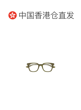 香港直邮ALEXANDER MCQUEEN 男士眼镜 AM0521O004 CO 绿色 几何平