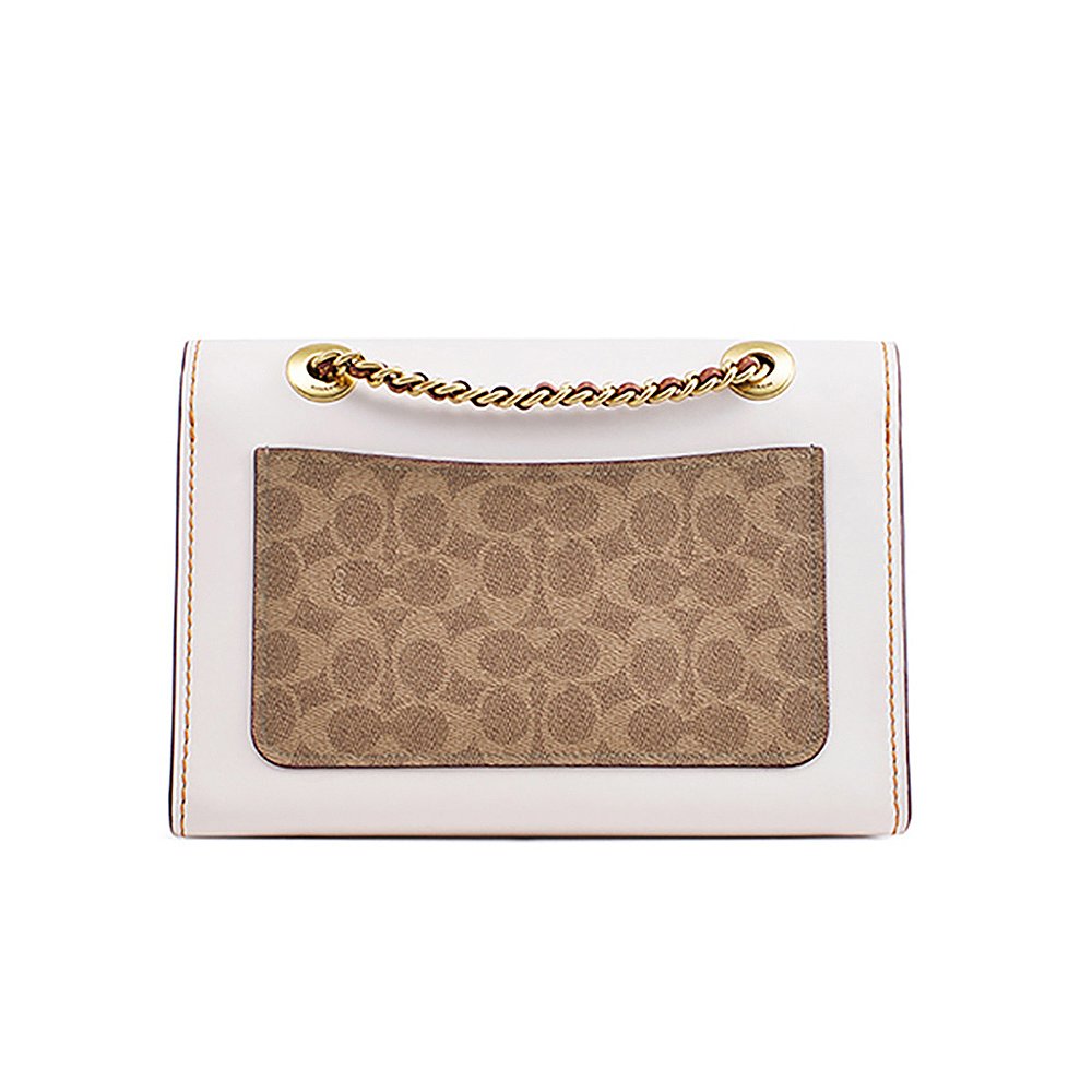 天猫国际海外直购香港直发COACH蔻驰女士PARKER复古山茶花单肩斜挎包链条包中号3