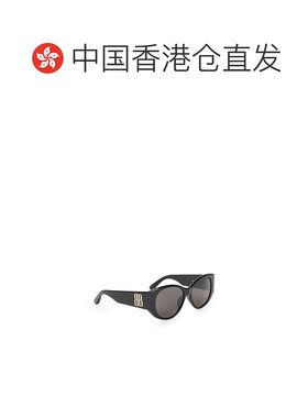 香港直邮BALENCIAGA 女士太阳镜 832110T00391000 SS2025 黑色