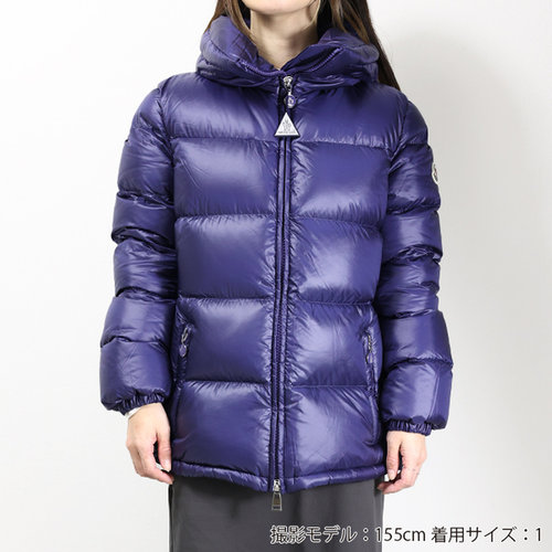 日本直邮MONCLER DOURO JACKET 羽绒服外拉链徽标尼龙女士 1A000 - 图0
