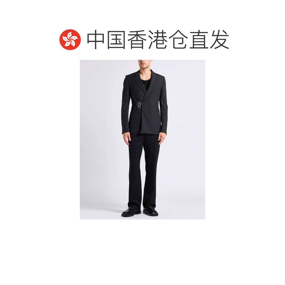 1h可退 香港直邮潮奢 Givenchy 纪梵希 男士 西装外套 grey灰色,淘宝优惠券,粉丝福利购,淘宝优惠卷