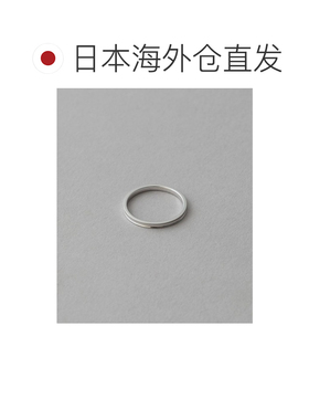 日本直邮ete K10白金凹面设计 女士 戒指 710994