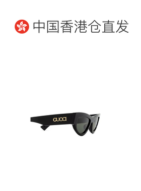 1h可退 香港直邮潮奢 Gucci 古驰 女士 几何太阳镜 GG1834S