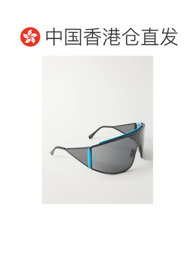 香港直邮LOEWE 罗意威 女士 Speed 防护罩面具金属太阳眼镜 LW402