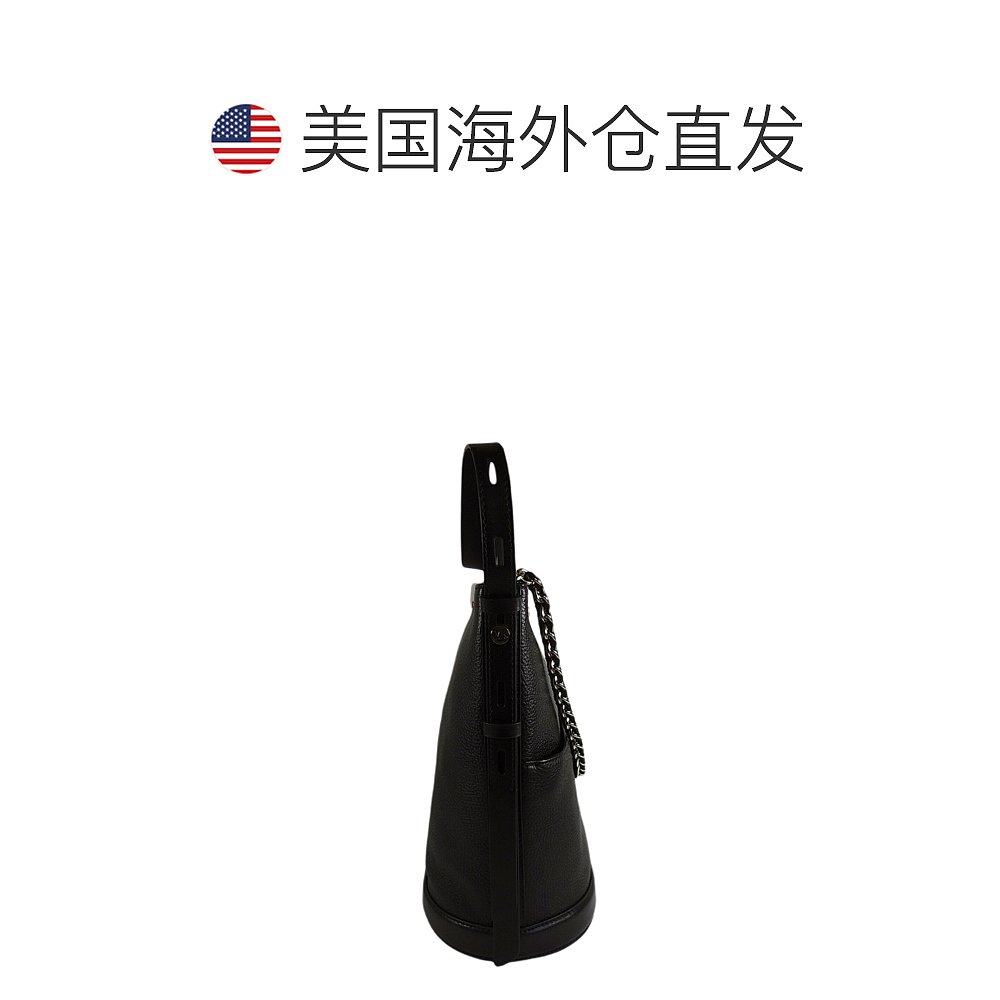 皮革hobo黑单肩包 天猫国际全球探物女士包袋