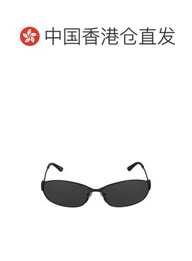 香港直邮BALENCIAGA 女士眼镜 BB0336S001 SS2024 黑色 金属框太
