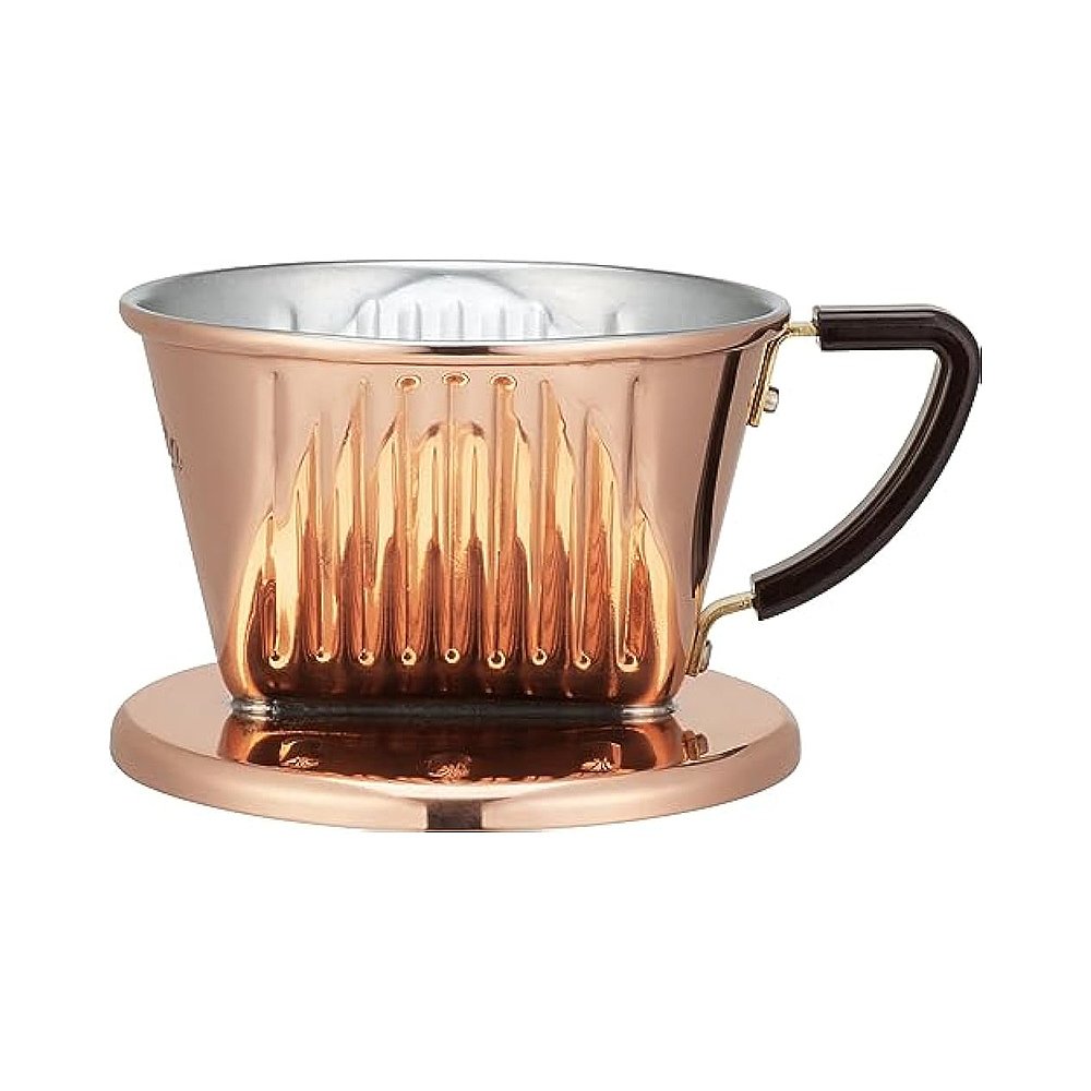 【日本直邮】Kalita卡利塔 咖啡滤泡器咖啡过滤 铜制 1-2人用 CU1 - 图0