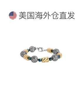 【美国直邮】2028|绿色玻璃亚克力串珠手链