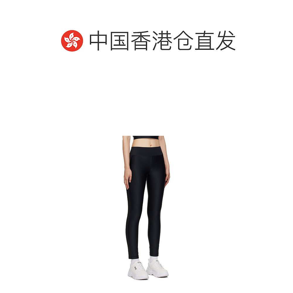 香港直邮潮奢 Versace Jeans 女士Side Tape弹力打底裤 - 图1