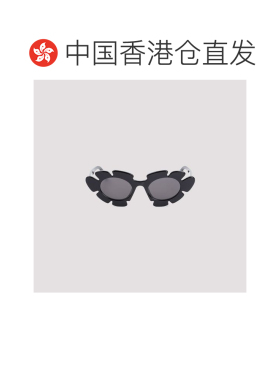 1h可退 香港直邮LOEWE 罗意威 女士 Curvy LW40088U 01A 太阳镜 L