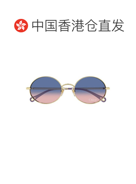 香港直邮CHLOÉ 女士太阳镜 CH0326S003 CO 金色