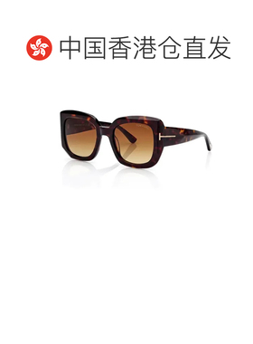 香港直邮Tom Ford 汤姆 福特 女士 大方形CARLA太阳镜 FT1220