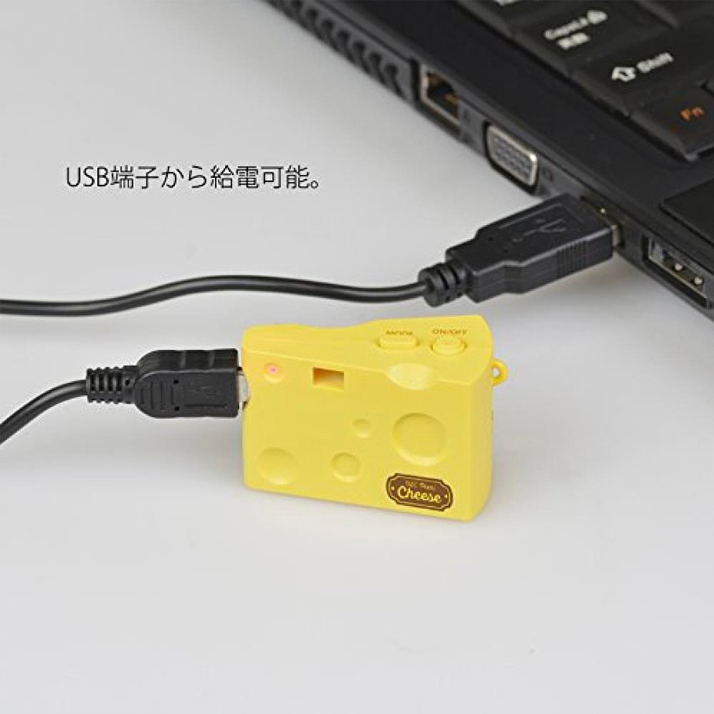 【日本直邮】Kenko新威玩具相机黄色简约便携DSC-PIENI CHEESE - 图3