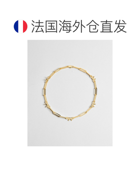 自营欧洲直邮Dior迪奥 Darling女士金色金属蝴蝶结项链