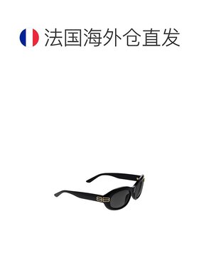 自营欧洲直邮Balenciaga巴黎世家 Casino Round女士黑色圆形太阳