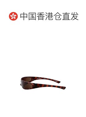 香港直邮BALENCIAGA 男士眼镜 BB0383S003 SS2025 绿色 全框太阳