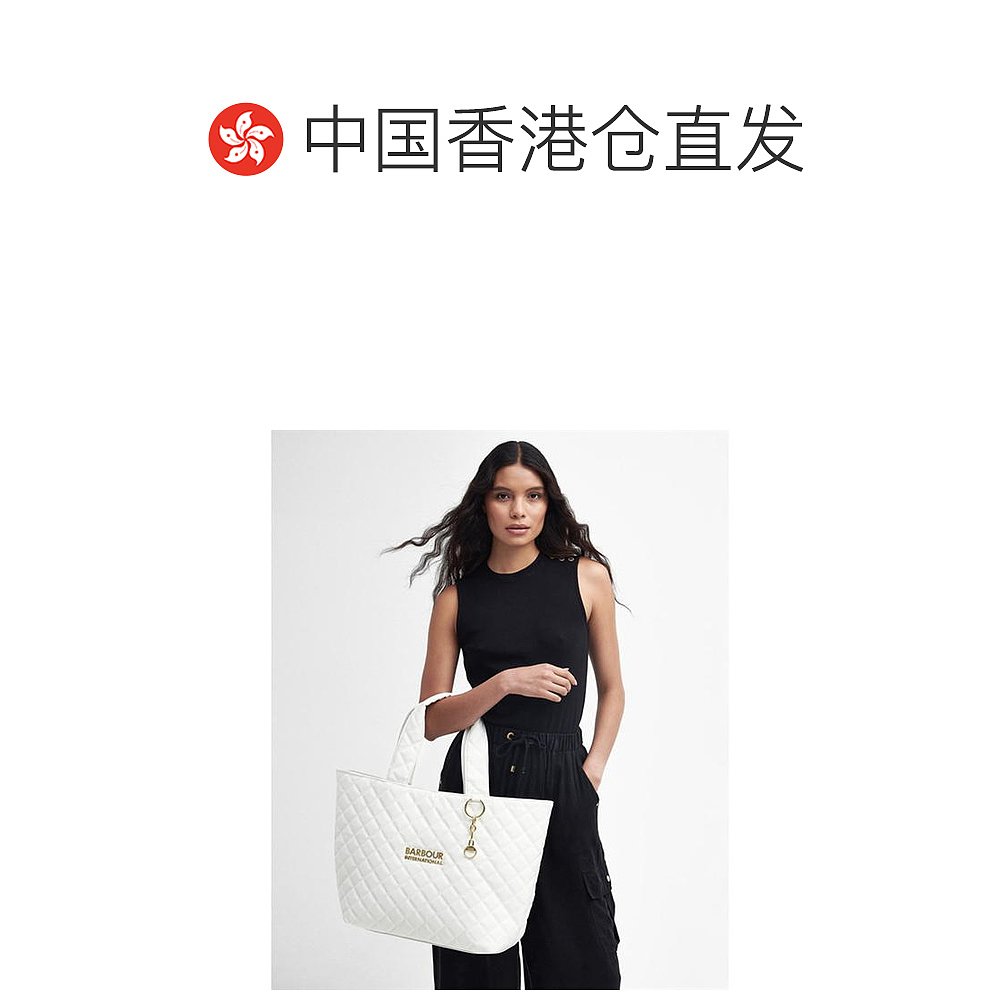 香港直邮潮奢 Barbour 巴伯尔 女士 Battersea Tote Bag 包袋 - 图1