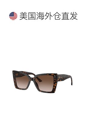 自营 Jimmy Choo JC 5001B 500213 54mm 女士蝴蝶太阳镜 - 哈瓦那