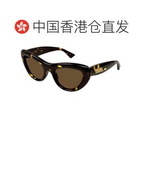 香港直邮BOTTEGA VENETA 女士眼镜 BV1282S002 SS2025 黑色太阳镜