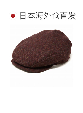 日本直邮DAKS 男士猎鸭帽 british wool 粗花呢 羊毛 内耳护耳 带