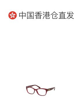 1h可退 香港直邮Coach蔻驰女士眼镜架 0HC6104F5450 AW2024 红色