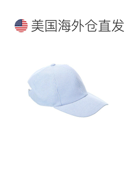 美国直邮自营Bruno Magli条纹棒球帽-蓝色 美国奥莱直发
