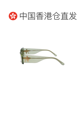1h可退 香港直邮The Attico 女士 醋纤绿色金色太阳眼镜 ATTICO16