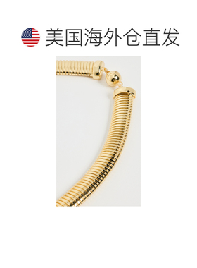 1h可退 美国直邮Luv Aj 女士 Flex 蛇纹链式项链 metal金属色 舒