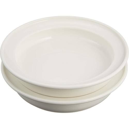 【日本直邮】山加 14cm 万能深盘 2枚 白色 日本制 NB10-342-2 - 图0