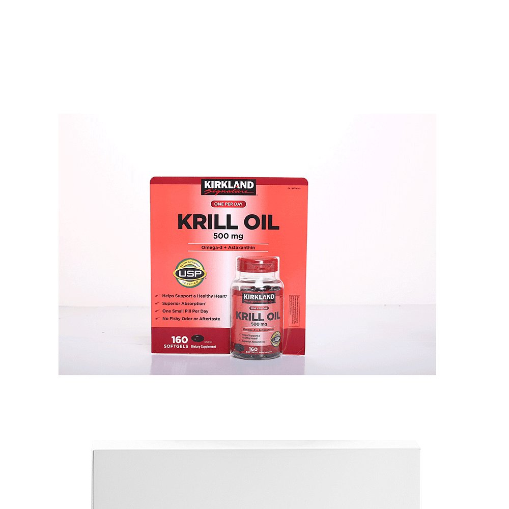 美国直邮KIRKLAND Signature科克兰krill oil磷虾油软胶囊162粒 - 图3