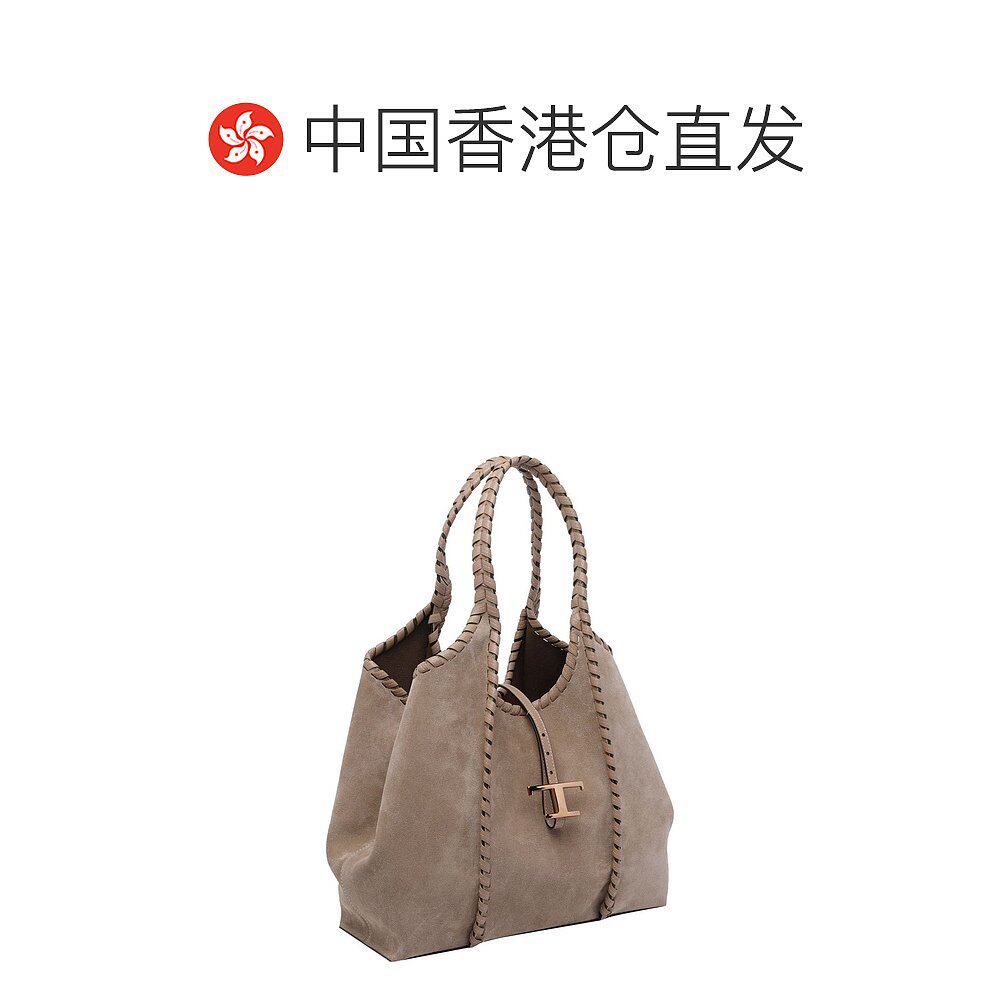 1h可退 香港直邮TOD'S 托德斯 女士 T Timeless 中型購物袋 XBWTS - 图1