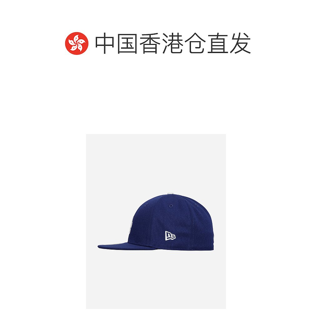 香港直邮潮奢 New Era 男士Los Angeles Dodgers 59FIFTY 蓝色帽 - 图1