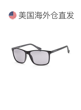 自营Calvin Klein Men's 58mm Black Sunglasses - black 美国奥