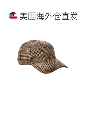 自营rag & bone Harlow羊毛混纺棒球帽-棕色 美国奥莱直发