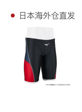 日本直邮MIZUNO 男子WA认证竞技半款泳裤  N2MBB02096 [Men’s]
