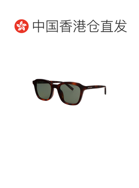 香港直邮SAINT LAURENT 男士眼镜 SL457008 SS2026 绿色 全框太阳