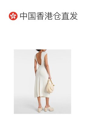 香港直邮潮奢 Jil Sander 吉尔 桑达 女士 初剪羊毛缠绕式连衣裙