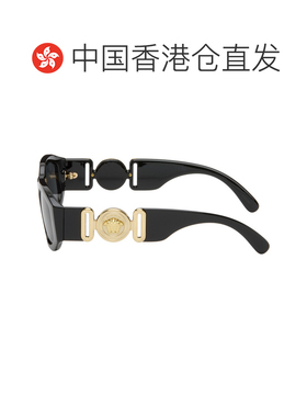 香港直邮versace 范思哲 男士 黑色 Medusa Biggie 太阳镜 0VE436