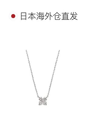 日潮跑腿vendome 铂金钻石花冠项链 总重 0.42 克拉 铂金 45cm AP