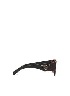 Prada 玳瑁纹徽标太阳镜 PR10ZS