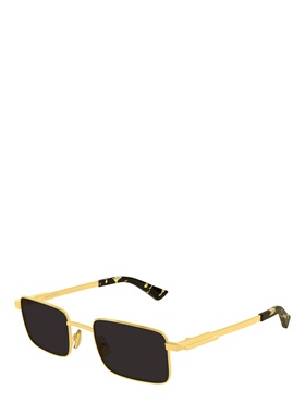 BOTTEGA VENETA 男士眼镜 BV1469S001 SS2026 金色太阳镜