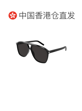 香港直邮SAINT LAURENT 女士眼镜 SL596DUNE001 CO 黑色 Sunglass